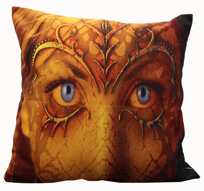 

Adishma Printed Cushions Cover(40 cm*40 cm, Brown)