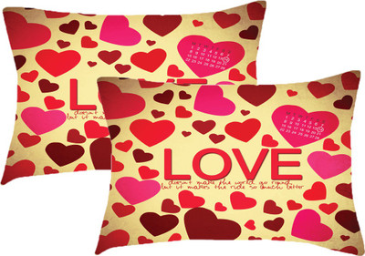 

Sleep Nature's Printed Pillows Cover(Pack of 2, 68.58 cm*45.72 cm, Multicolor)
