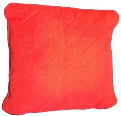 Amita Home Furnishing Plain Cushions Cover(Pack of 5, 31 cm*31 cm, Red)
