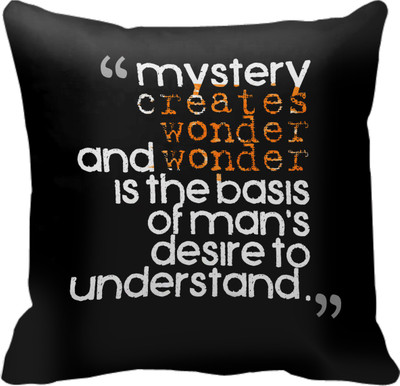 

Tied Ribbons Printed Cushions Cover(30 cm*30 cm, Multicolor)