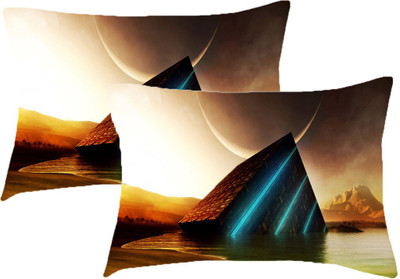 

Sleep Nature's Printed Pillows Cover(Pack of 2, 68.58 cm*45.72 cm, Multicolor)