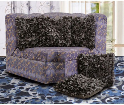 

Shine Villa Floral Cushions Cover(Pack of 5, 40 cm*40 cm, Black)