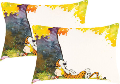 

Sleep Nature's Printed Pillows Cover(Pack of 2, 68.58 cm*45.72 cm, Multicolor)