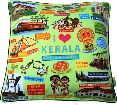 

Eco Corner Abstract Cushions Cover(40.5 cm, Multicolor)