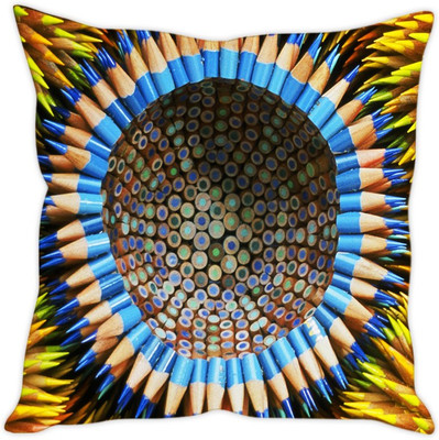 

Sleep Nature's Geometric Cushions Cover(40 cm*40 cm, Multicolor)