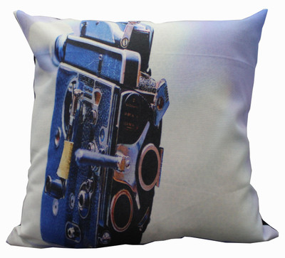 

Adishma Printed Cushions Cover(40 cm*40 cm, White, Blue), Blue;white