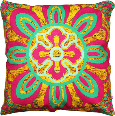

Fatfatiya Floral Cushions Cover(40 cm*40 cm, Multicolor)