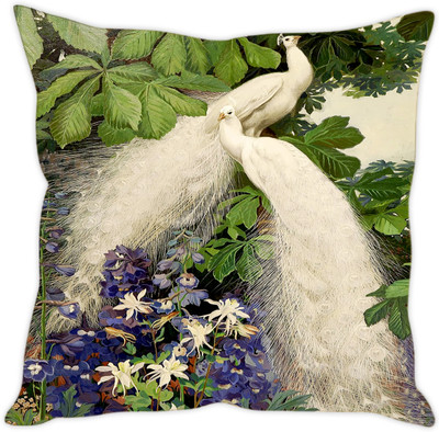 

Sleep Nature's Abstract Cushions Cover(30.63 cm*30.63 cm, Multicolor)