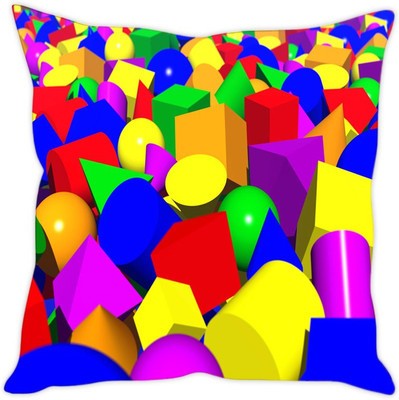 

Sleep Nature's Abstract Cushions Cover(30.63 cm*30.63 cm, Multicolor)