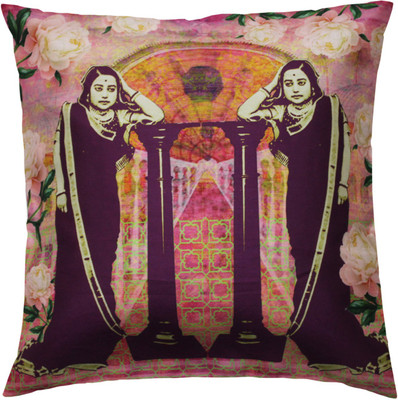 

Cult Curio Abstract Cushions Cover(40.64 cm*40.64 cm, Multicolor)