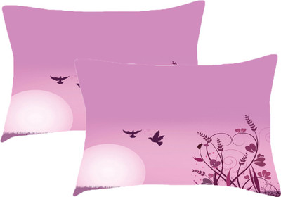 

Sleep Nature's Printed Pillows Cover(Pack of 2, 68.58 cm*45.72 cm, Multicolor)