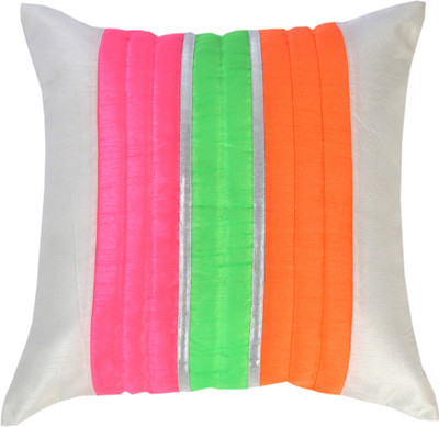 

Ans Floral Cushions Cover(40 cm*40 cm, White)