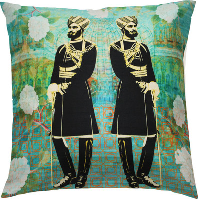 

Cult Curio Abstract Cushions Cover(40.64 cm*40.64 cm, Multicolor)