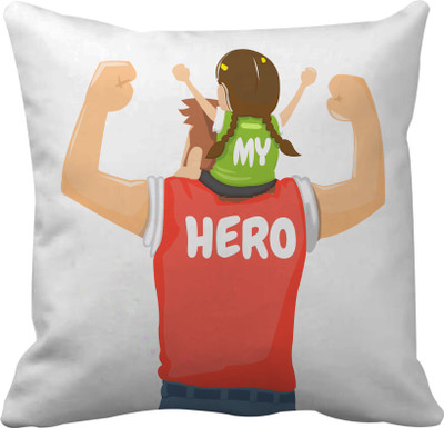 

Tied Ribbons Printed Cushions Cover(30 cm*30 cm, Multicolor)