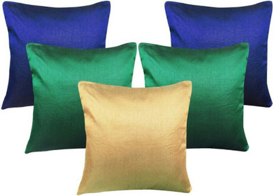 

Shine Villa Plain Cushions Cover(Pack of 5, 30 cm*30 cm, Multicolor)