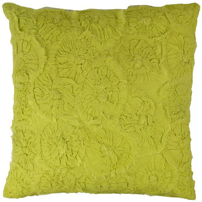 

The Decor Mart Floral Cushions Cover(45.72 cm, Yellow)