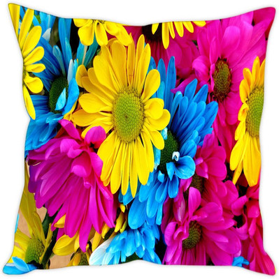 

Sleep Nature's Abstract Cushions Cover(30.63 cm*30.63 cm, Multicolor)