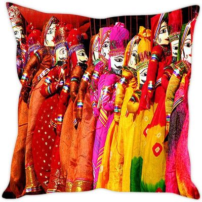 

Sleep Nature's Abstract Cushions Cover(Pack of 5, 40.64 cm*40.64 cm, Multicolor)