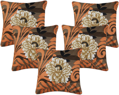 

Metro Living Floral Cushions Cover(Pack of 5, 40 cm*40 cm, Multicolor)