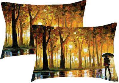 

Sleep Nature's Printed Pillows Cover(Pack of 2, 68.58 cm*45.72 cm, Multicolor)