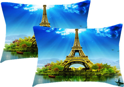 

Sleep Nature's Printed Pillows Cover(Pack of 2, 68.58 cm*45.72 cm, Multicolor)