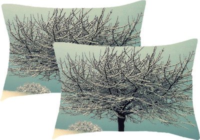 

Sleep Nature's Printed Pillows Cover(Pack of 2, 68.58 cm*45.72 cm, Multicolor)