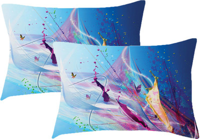 

Sleep Nature's Printed Pillows Cover(Pack of 2, 68.58 cm*45.72 cm, Multicolor)