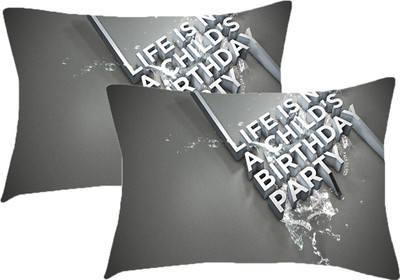 

Sleep Nature's Printed Pillows Cover(Pack of 2, 68.58 cm*45.72 cm, Multicolor)