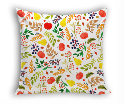 

BRIZAN Floral Cushions Cover(40 cm*40 cm, Multicolor)