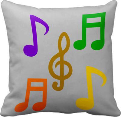 

Tied Ribbons Printed Cushions Cover(30 cm*30 cm, Multicolor)