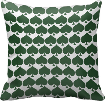 

SajawatHomes Abstract Cushions Cover(30 cm*30 cm, Green, White)