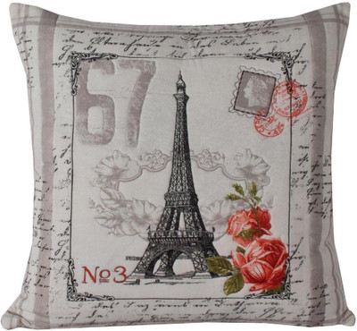 

Sanaa Floral Cushions Cover(50 cm*50 cm, Multicolor)