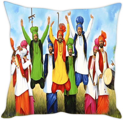 

Sleep Nature's Abstract Cushions Cover(30.63 cm*30.63 cm, Multicolor)