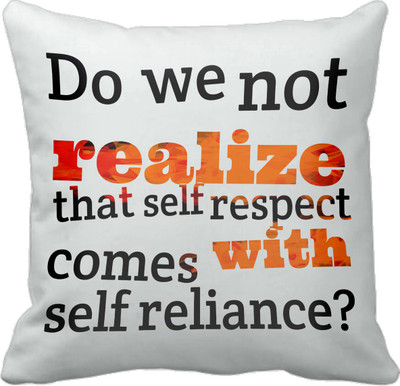 

Tied Ribbons Printed Cushions Cover(30 cm*30 cm, Multicolor)