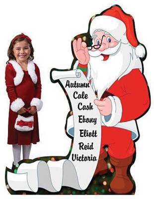 

PARTY PROPZ Santa Gift List Cardboard Cut-outs(1)