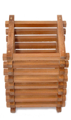 Ritwik Empty Cutlery Display Box Case(Bamboo Holds 12 pieces)