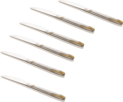 

Shapes Best Quality Stainless Steel Table Knife Set(Pack of 6)