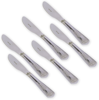 9% OFF on Kishco Limited Festival Stainless Steel Dessert Knife Set(Pack of 6) 9% OFF on Kishco Limited Festival Stainless Steel Dessert Knife Set(Pack of 6)
