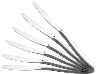 

Shapes Oslo Stainless Steel Table Knife Set(Pack of 6)
