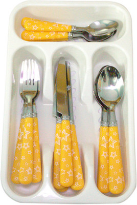 

Velgo Stainless Steel Cutlery Set(Pack of 24)