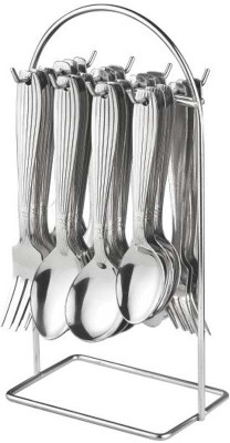 

Capital Cutlery Set Standard with Stand 24 Pcs (WIRE) Stainless Steel, Plastic Cutlery Set(Pack of 25)
