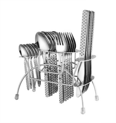 

Elegant Blossom Gracia Stainless Steel Cutlery Set(Pack of 24)