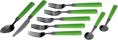 

Anni Creation Leatherite Stainless Steel Cutlery Set(Pack of 24)