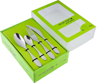 

Eternum Stainless Steel Cutlery Set(Pack of 24)