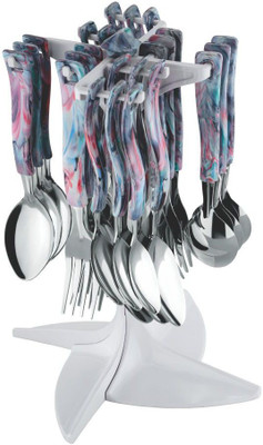 NITA Stainless Steel, Plastic Cutlery Set