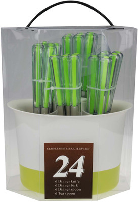 

Anni Creation Elegent Stainless Steel Cutlery Set(Pack of 25)