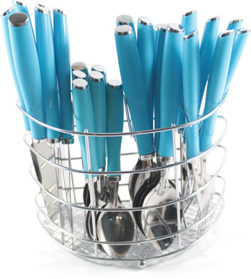 

Clobber Stainless Steel, Plastic Cutlery Set(Pack of 24)