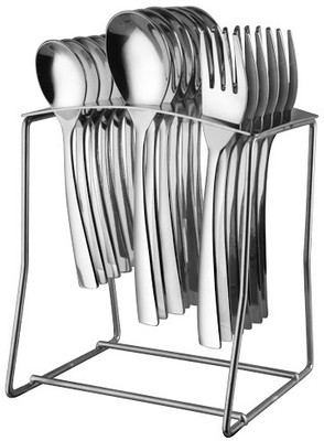 

Elegante Jasmine Stainless Steel Cutlery Set(Pack of 18)