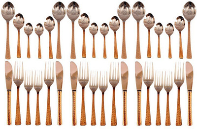 

IndianArtVilla Stainless Steel Cutlery Set(Pack of 36)