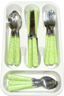 

Velgo Stainless Steel Cutlery Set(Pack of 24)